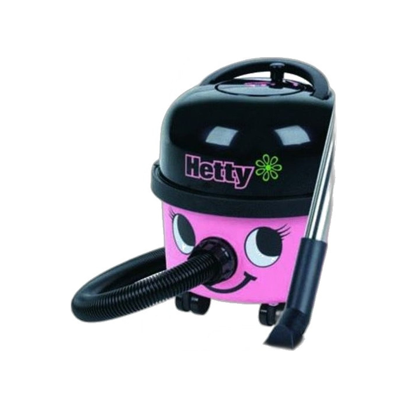 Numatic Hetty HET200A Hi-Power Canister Vacuum - Pink, Auto Save