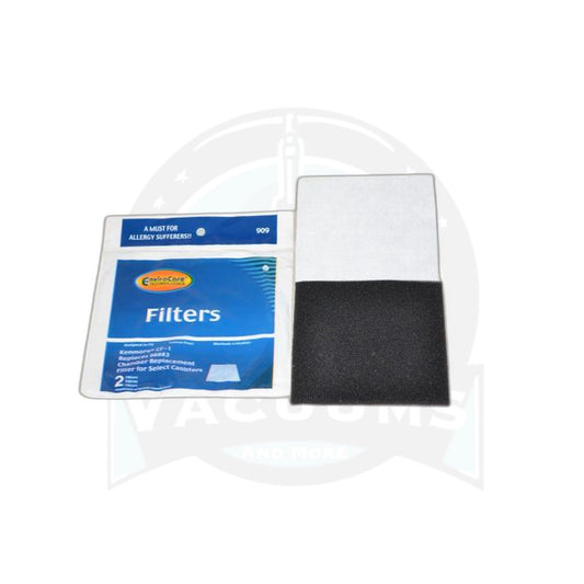 Kenmore CF-1 Canister Vacuum Secondary Foam Filter, 2-Pack - Kenmore