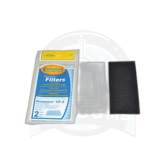 Kenmore CF-2 Upright Door Foam Filter, 2-Pack - Kenmore