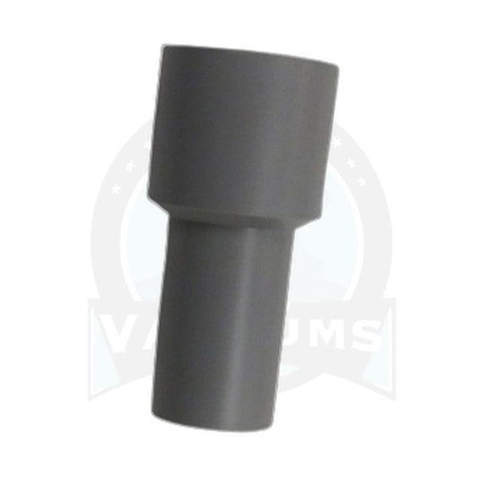 1-1/2" to 1-1/4" Curved End Vacuum Hose Cuff, Grey