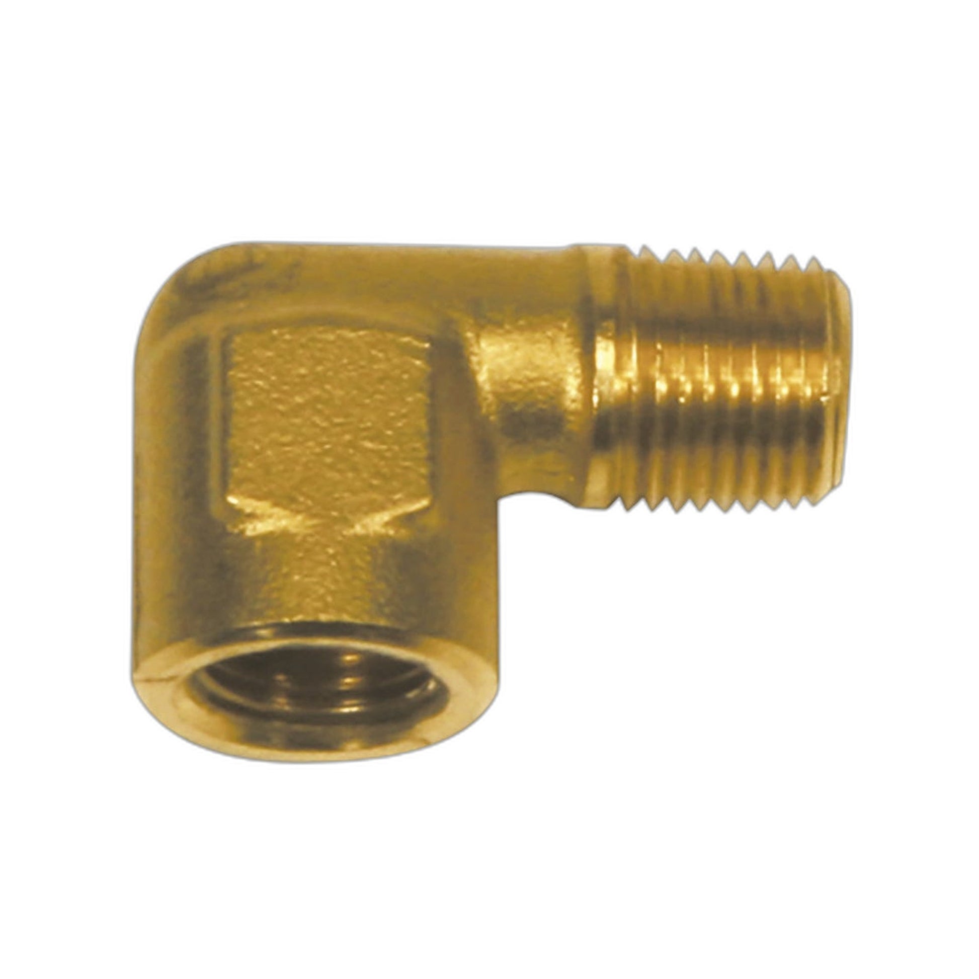 Brass 90-Degree Street Elbow, 1/8 in.