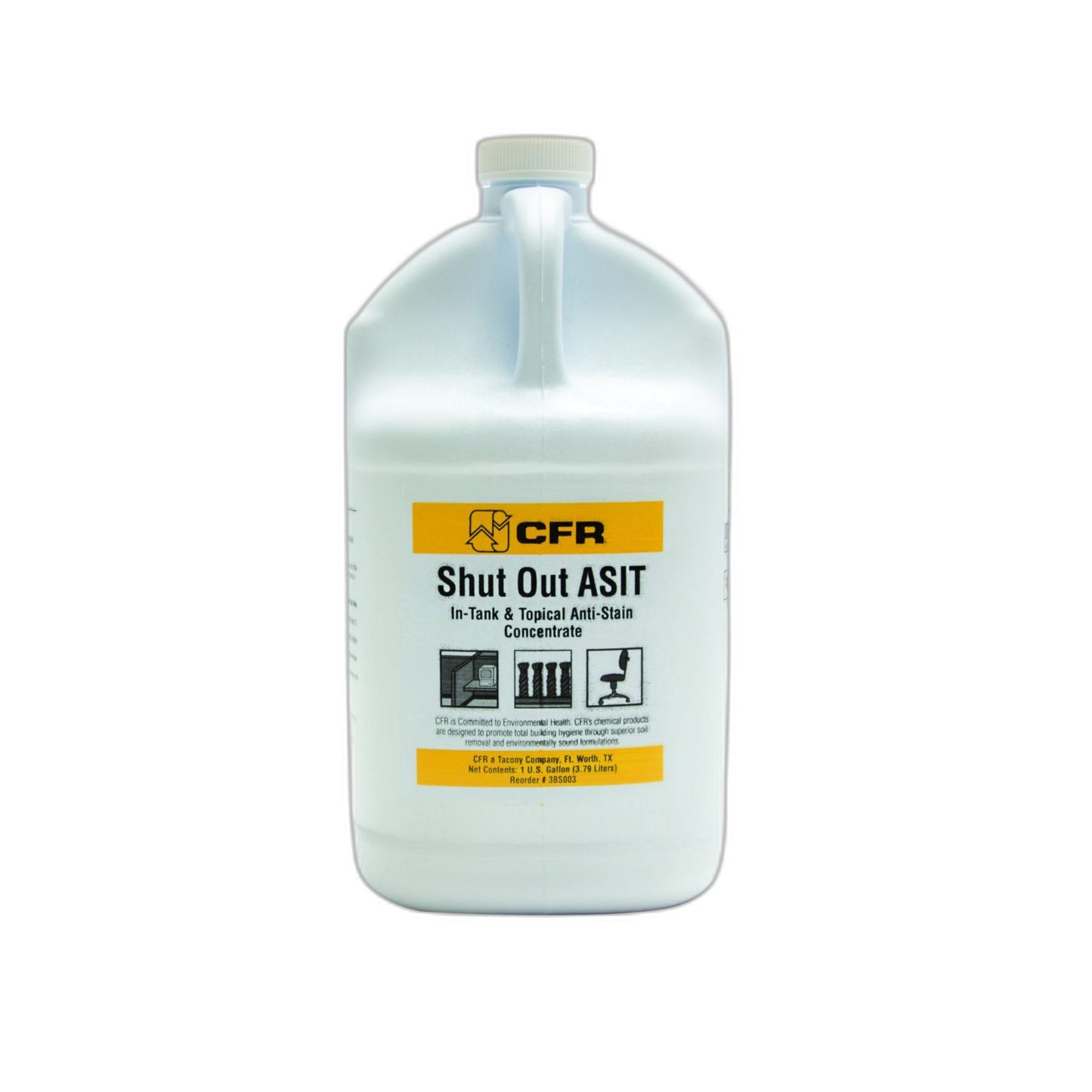 Anti-Stain Carpet Cleaning Solution - Case of Four 1 Gallon Jugs