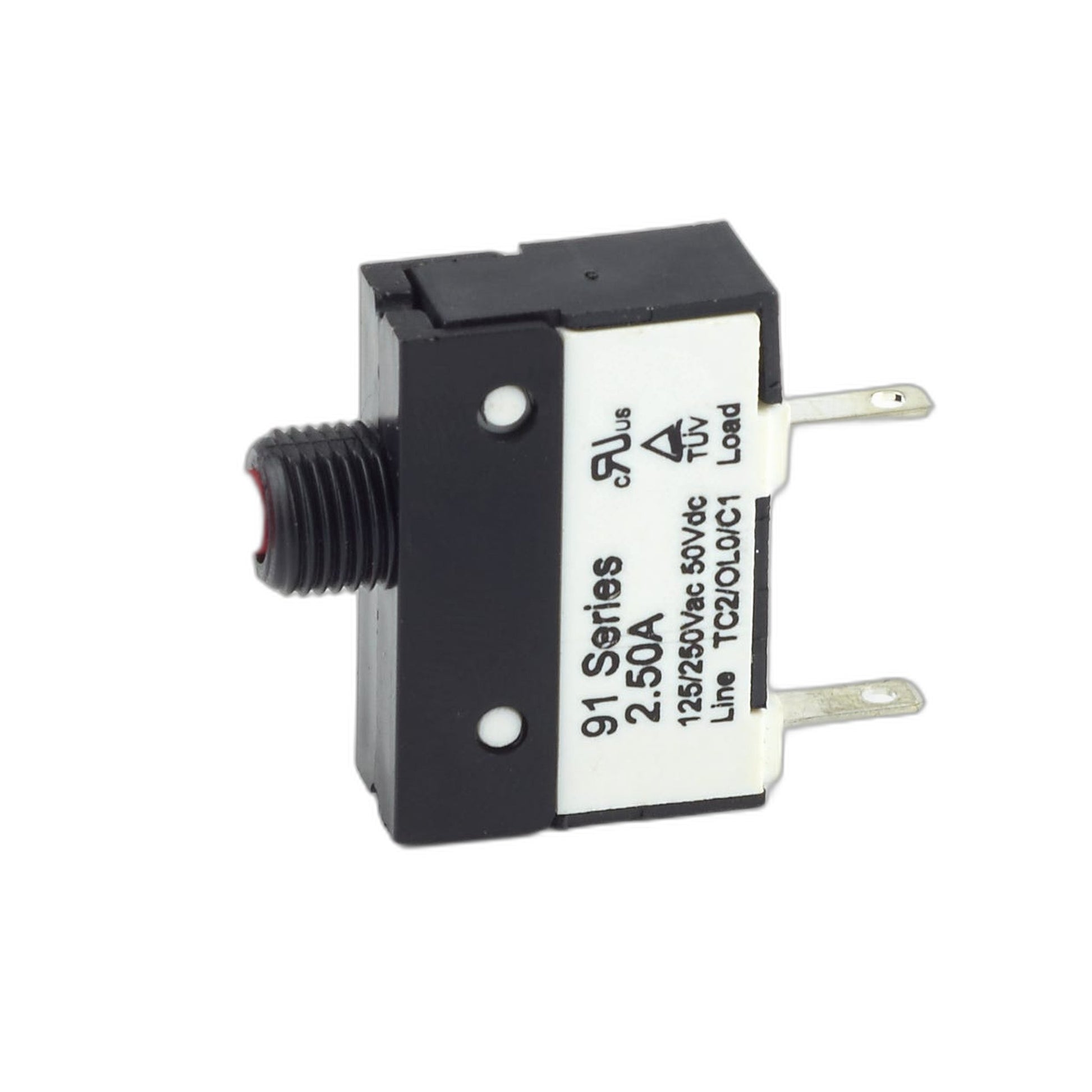 2.5 Amp Resettable Circuit Breaker Replacement Part