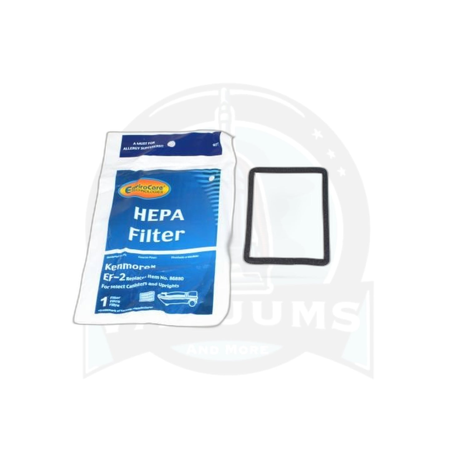 Kenmore HEPA Filter EF-2 - Progressive Canister - - Kenmore