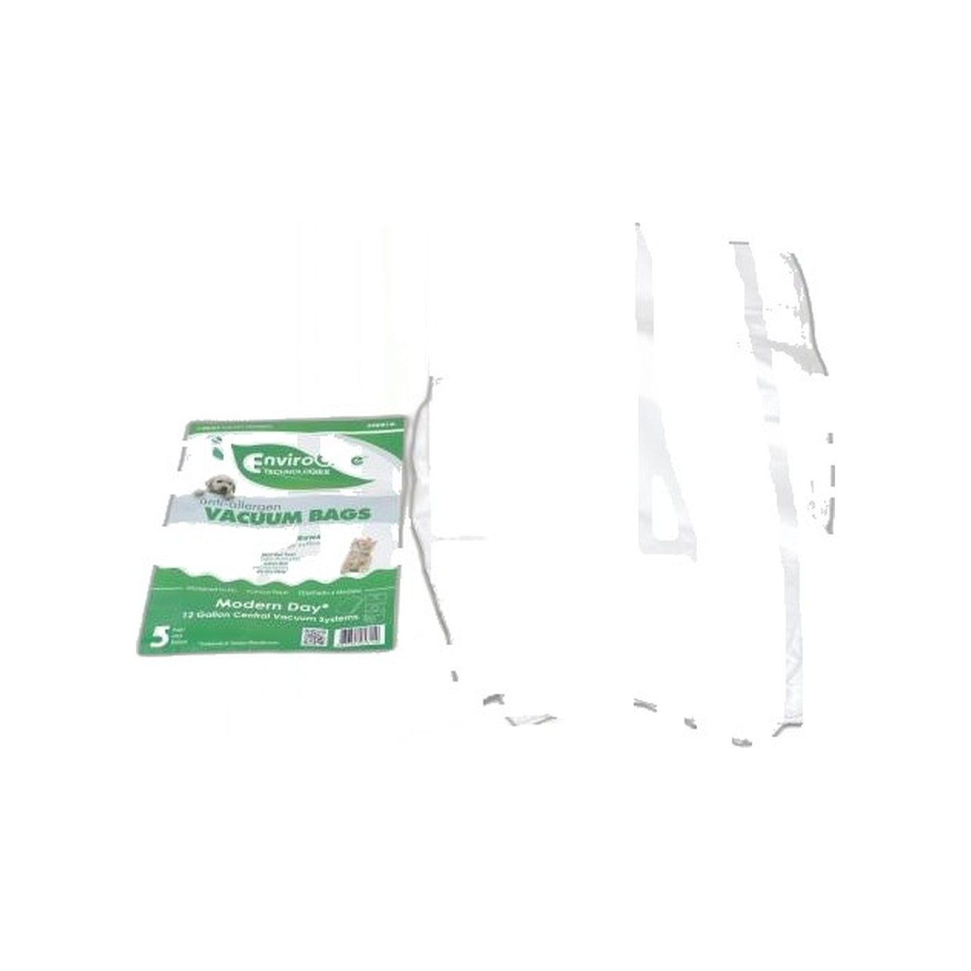Modern Day Allergen Paper Bags - 5 Pack, 12 Gallon