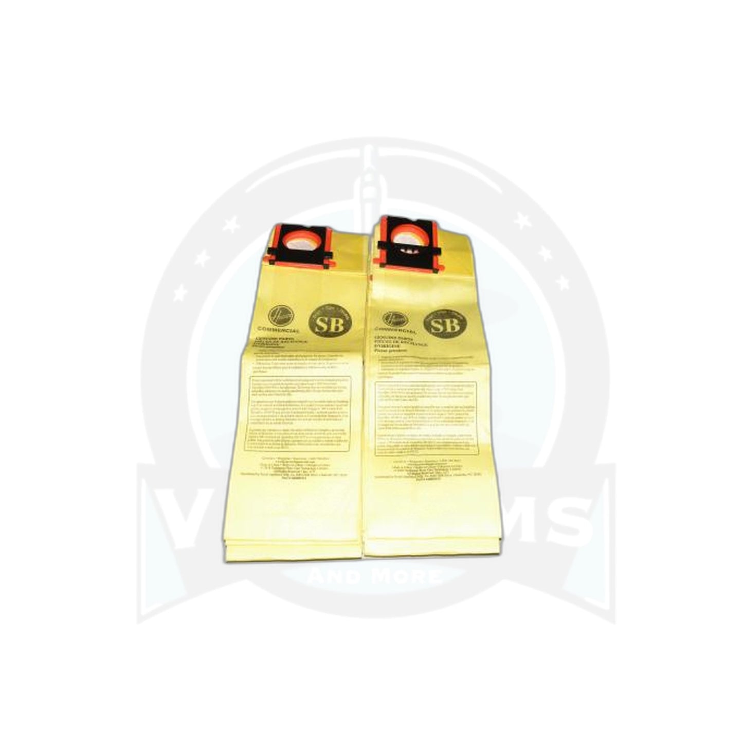 Hoover Sb Insight Commercial Paper Bags - 10 Pack - Allergen Paper - Hoover