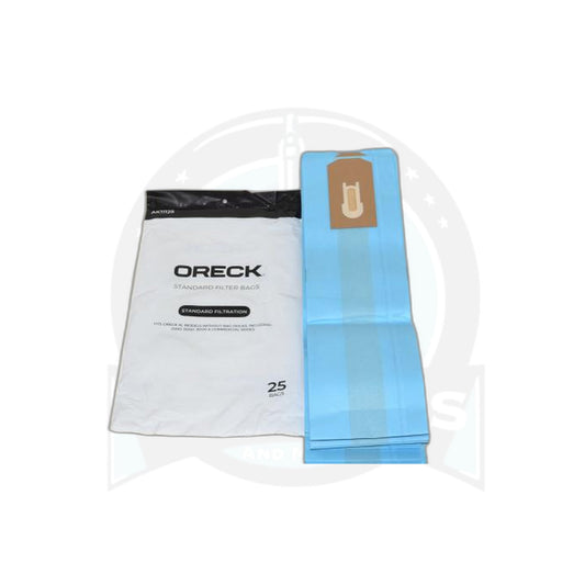 Oreck Original Style Non Docking Upright Paper Bags - 25 Pack - Blue High Density