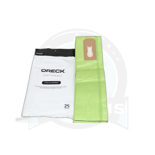 Oreck Non-Docking Upright Green Hypo Paper Bags 25-Pack