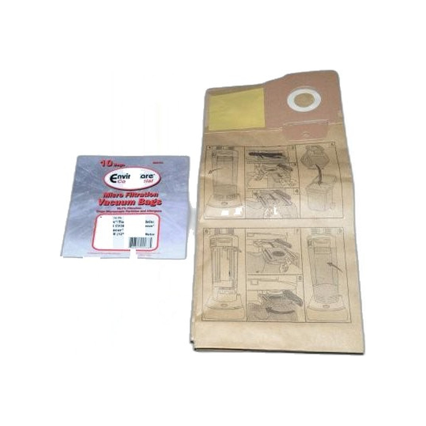 Tornado/Karcher/NSS Pacer Commercial Upright Vacuum Bags - 10 Pack