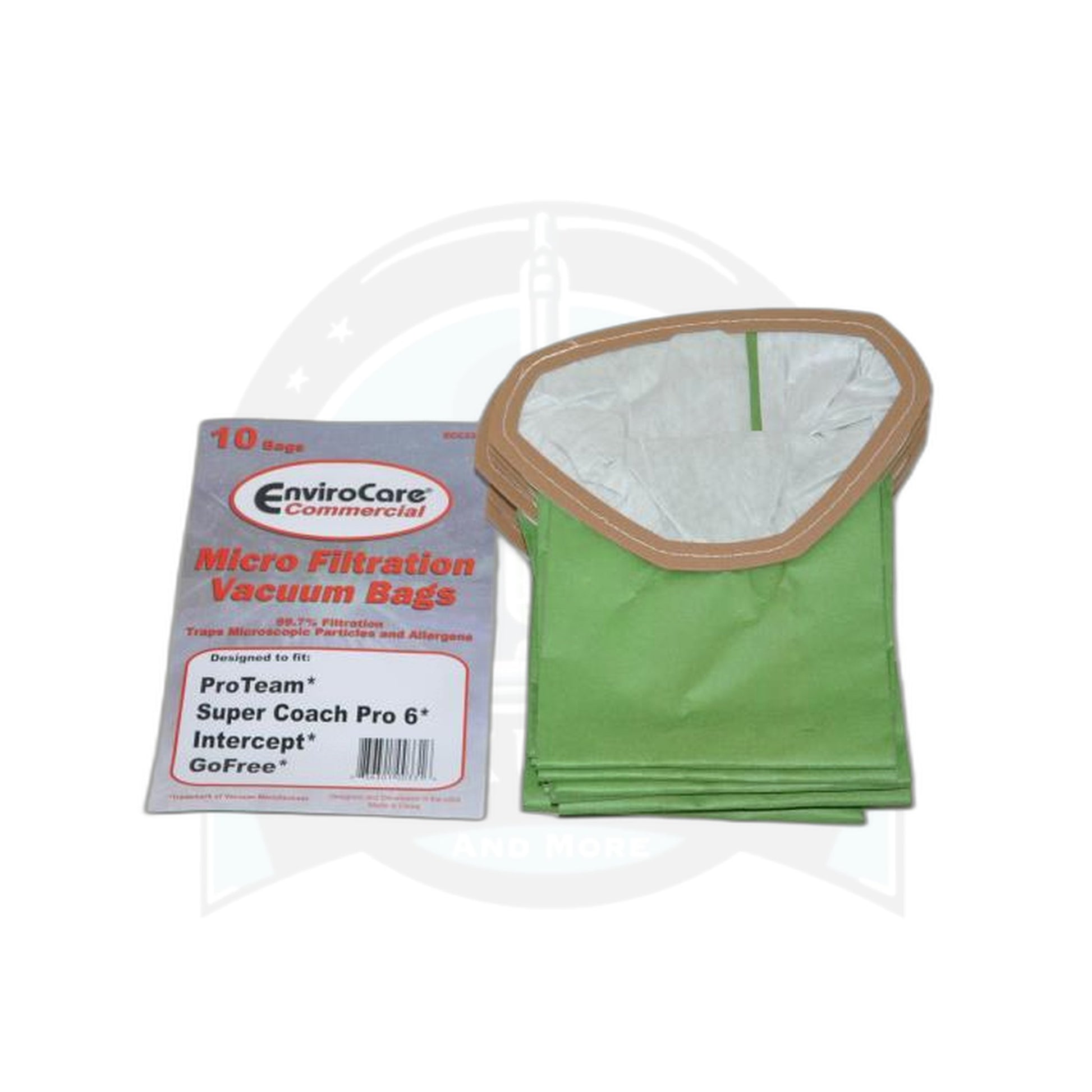ProTeam Backpack Paper Bags Pro 6 - 10 Pack - ProTeam