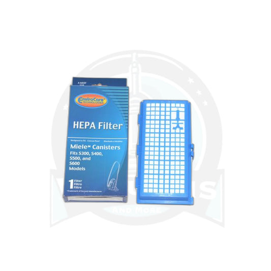 HEPA Cartridge Filter with Charcoal - Miele 300 Series - Fits S7 Upright