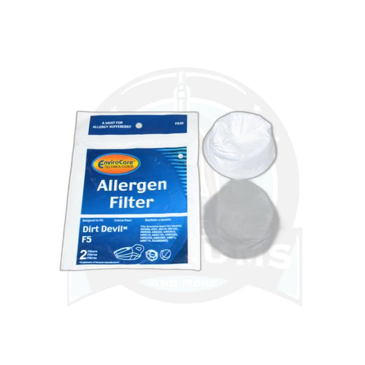 Dirt Devil F5 Filter, 2 Pack - Dirt Devil