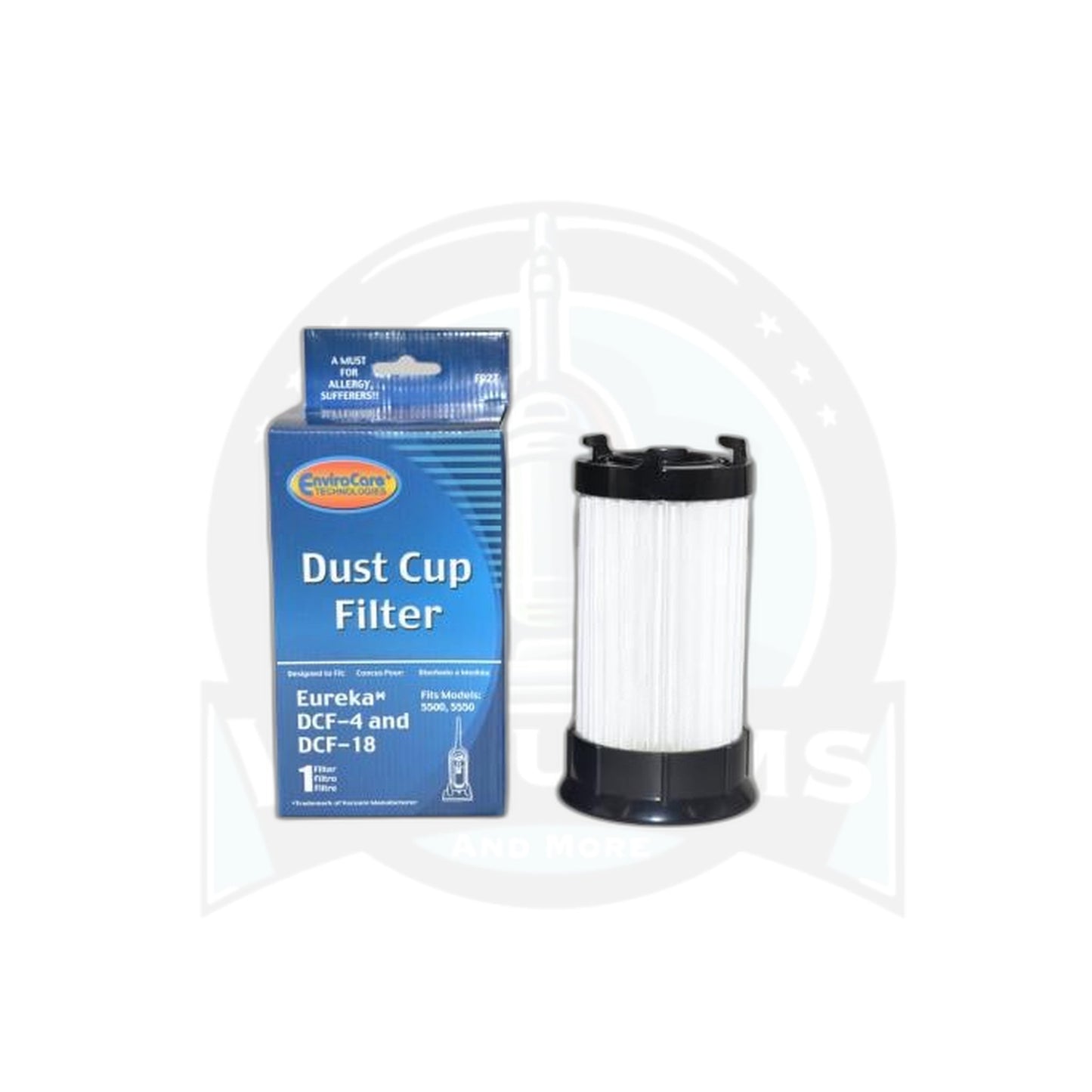 Sanitaire Filter,Hepa Dcf4,Dcf18,Upright BAGLESS - Eureka