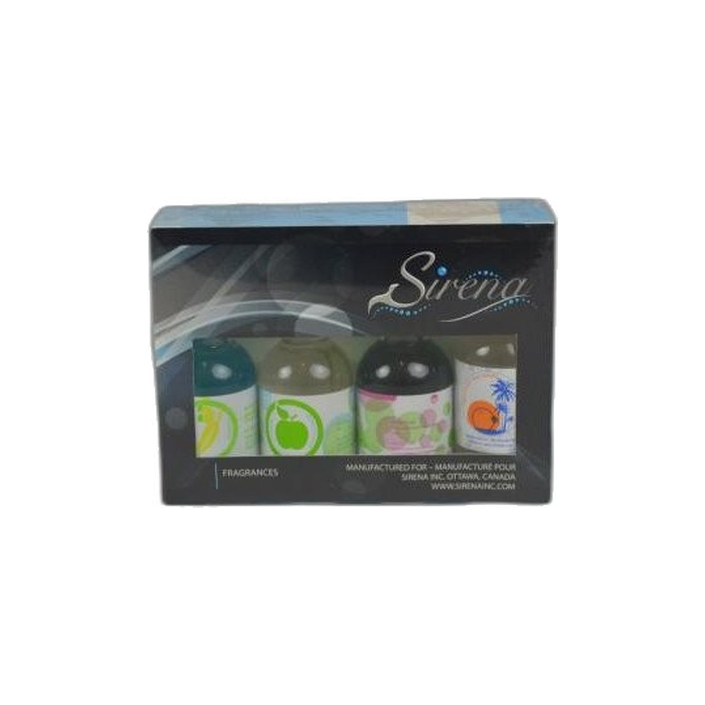 Sirena Assorted Fragrance Pack - 4 Pack (Pine, Tropical, Apple & Eucalyptus)