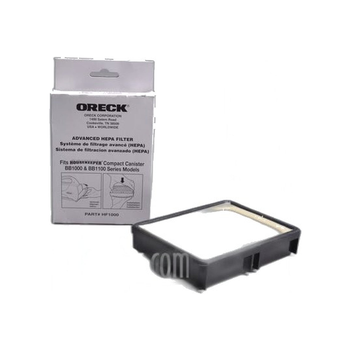 HEPA Filter - Oreck Buster B 1000 / CC1600