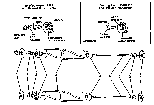 Hoover C1065 Commercial Vacuum exploded parts diagram