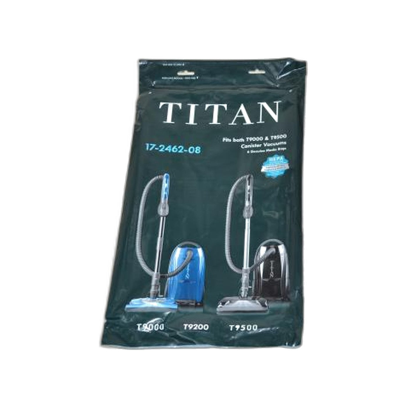 Titan HEPA Vacuum Bags - T9000, T9200, T9400, T9500, 6-Pack