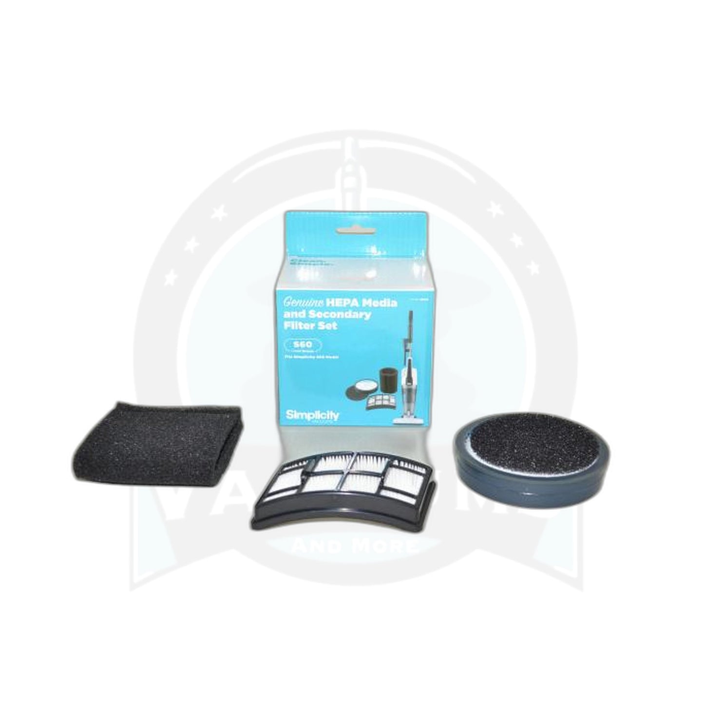 Filter Set - Riccar R60 / S60 (Simplicity, Fuller Spiffy)