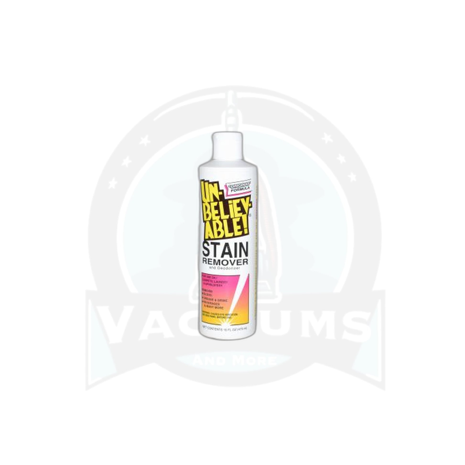 Unbelievable Stain Remover by Core - 16 oz, Original Formula - Vacuums and More