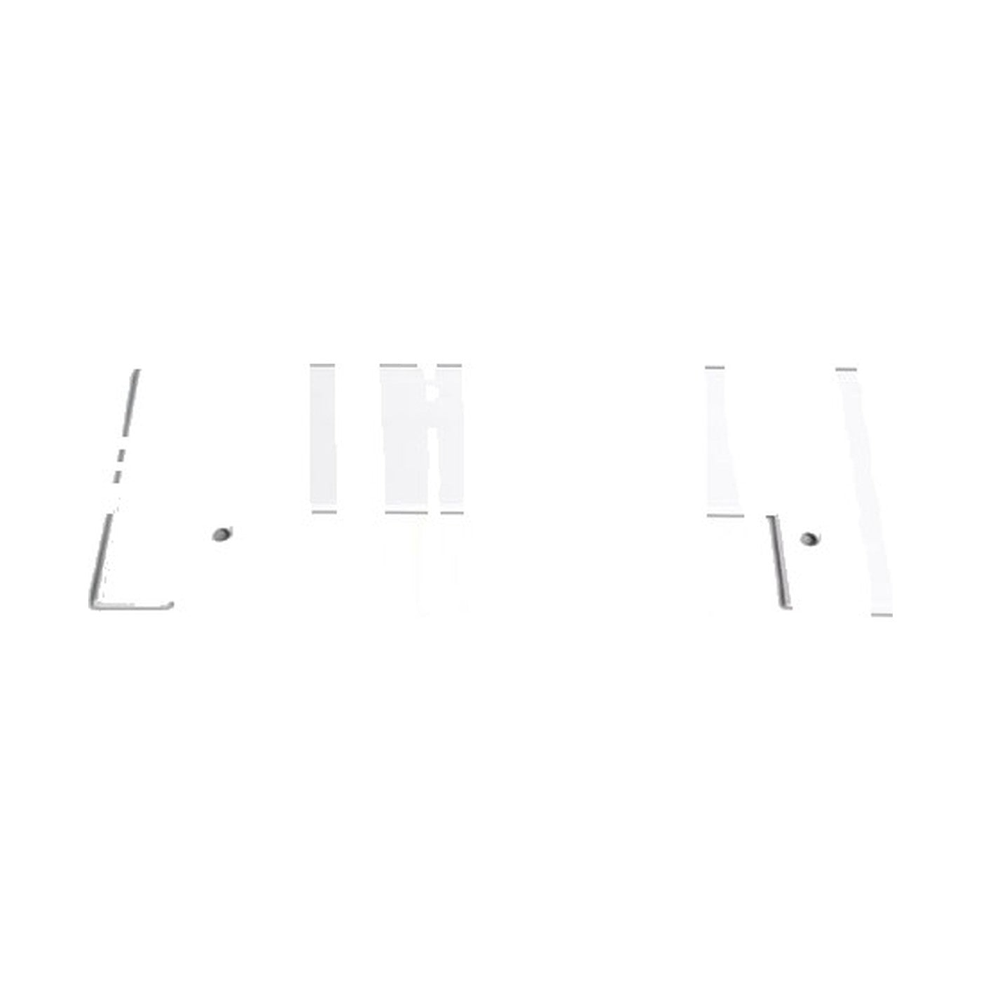 Plasti-Flex Vacuum Pan Trim Plate - White