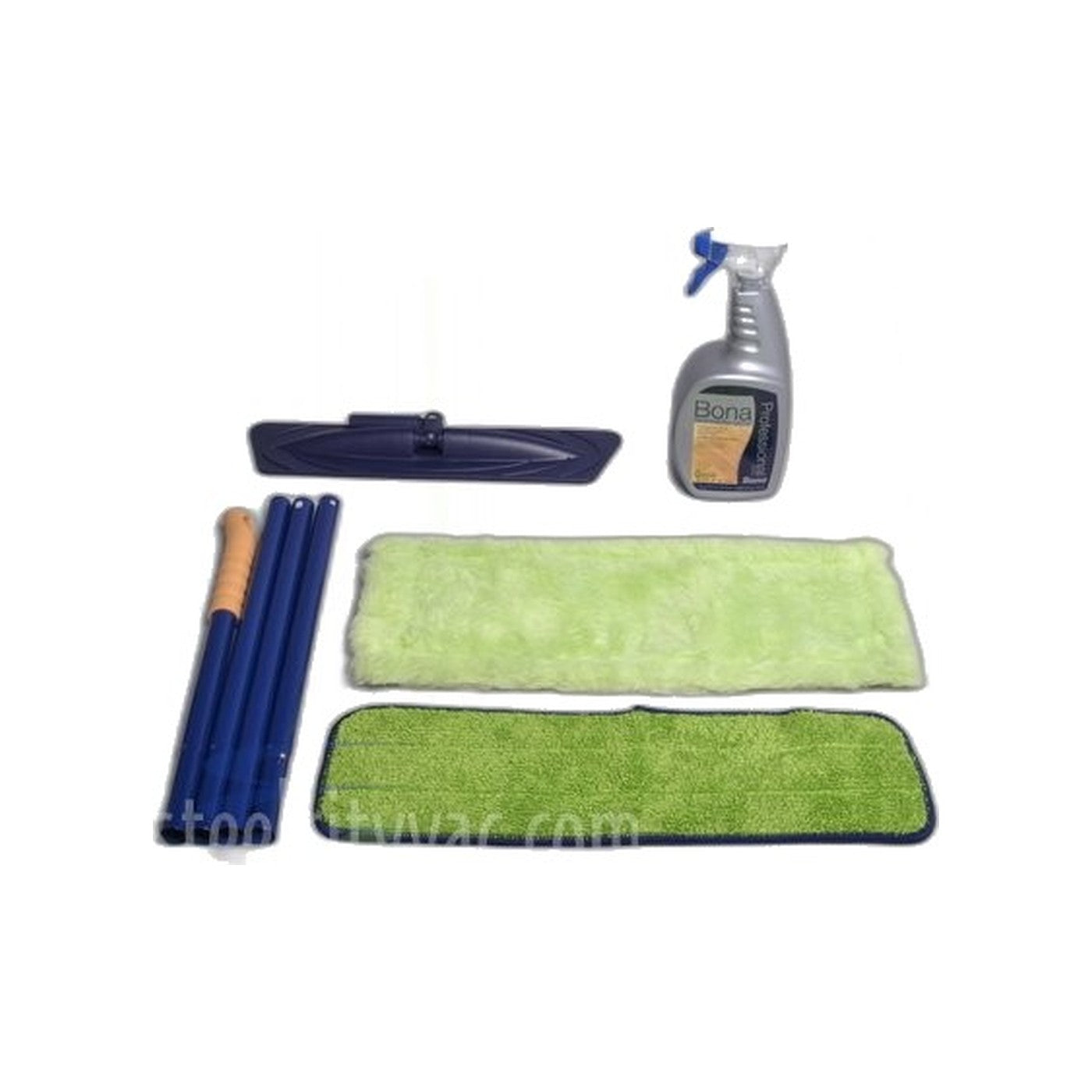 Bona Professional Hardwood Mop Kit - 15" with Clean Pad, Dust Pad & 32oz Spray