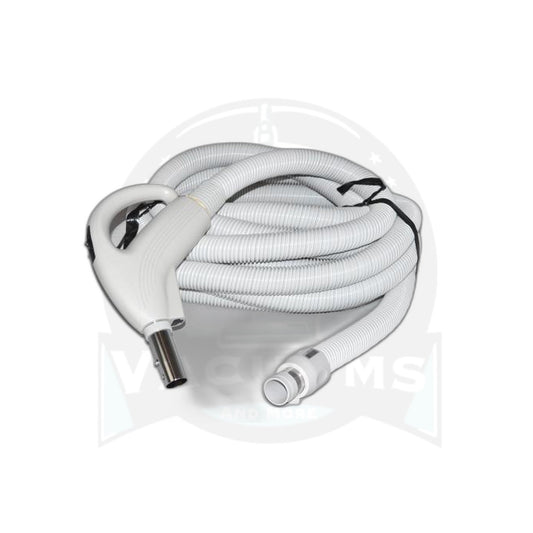 Valuflex Low Voltage Hose - 35 ft with Button Lock, for Central Vacuums - Vacuums and More