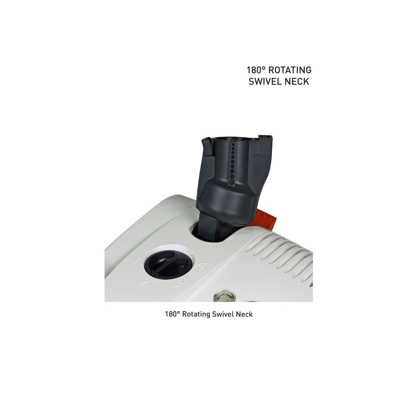 SEBO ET-2 Power Head with On/Off Switch for FELIX and C3.1 — White