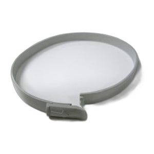 SEBO Exhaust Filter Clamp for FELIX Premium Uprights — Light Gray