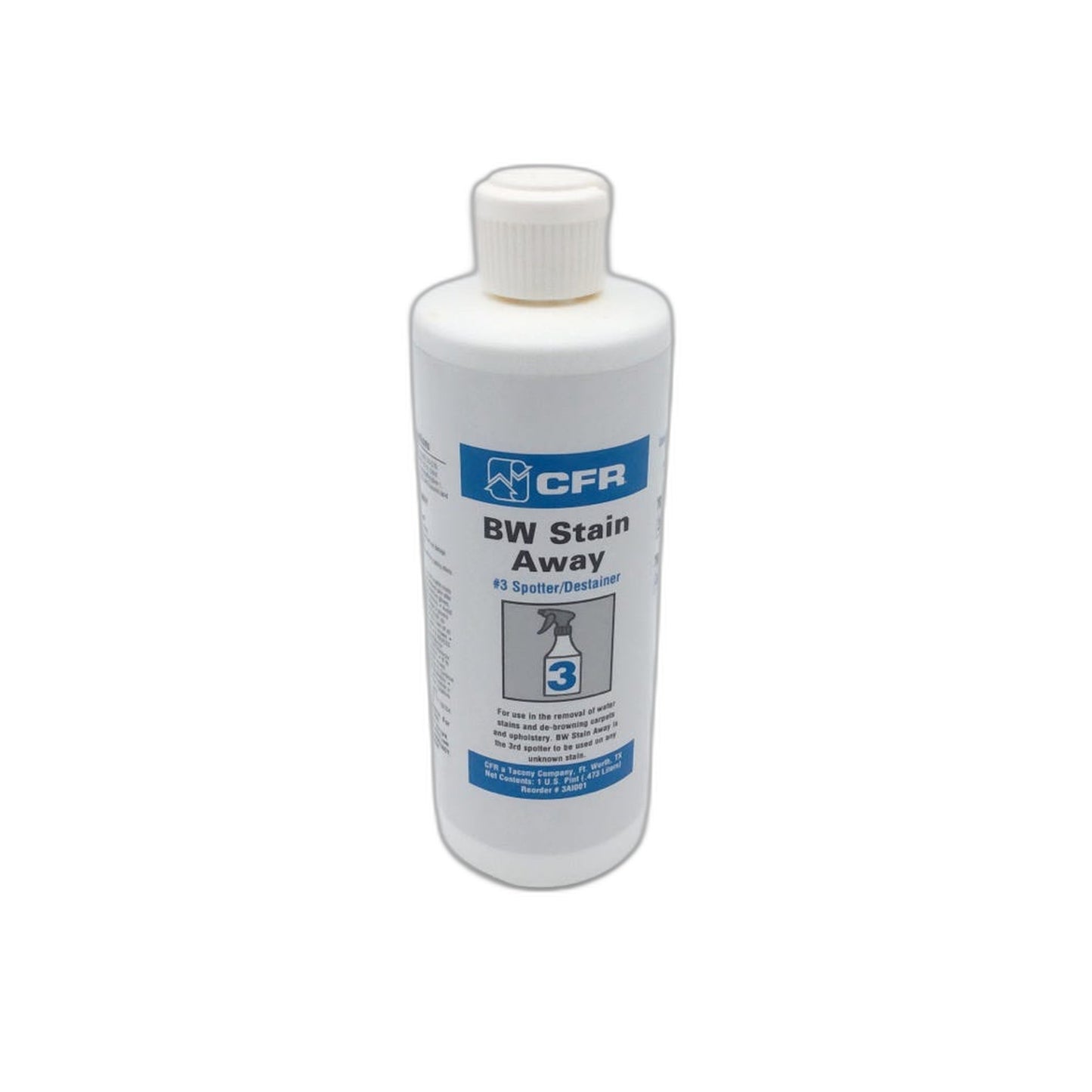 CFR BW Stain-A-Way Stain Remover, Case of 12 Pints