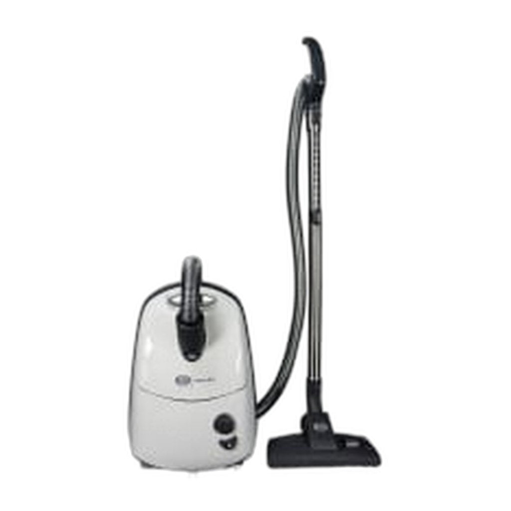 SEBO AIRBELT E1 Kombi Canister Vacuum with Combination Floor Nozzle (White)