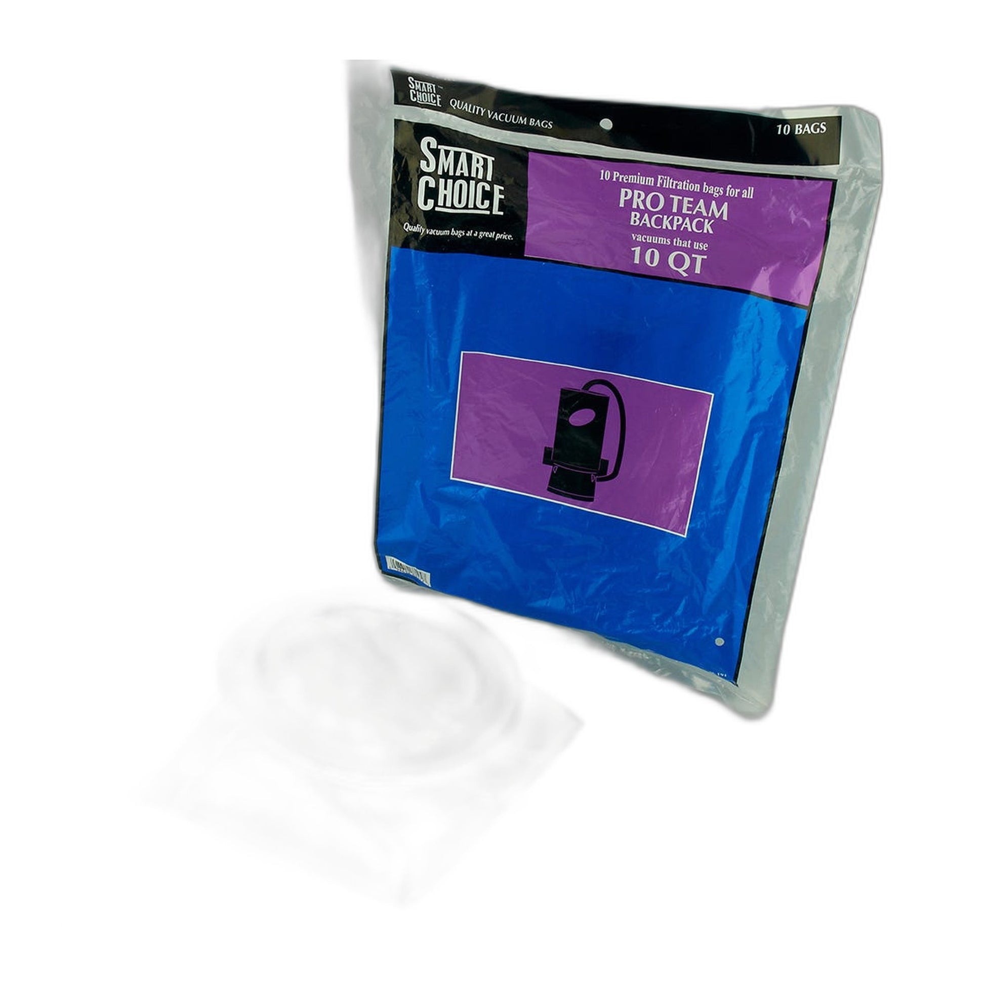 Smart Choice 10 Qt. Micro Paper Bags for ProTeam Backpacks, 10 Pack