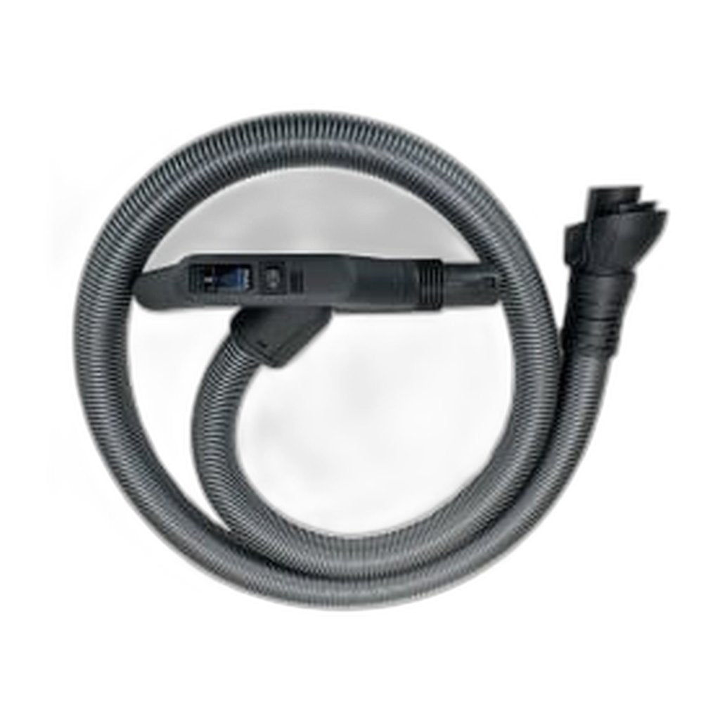SEBO Hose and Handle Assembly with Dual Controls for AIRBELT K3 Premium and C3.1 — Gray Black