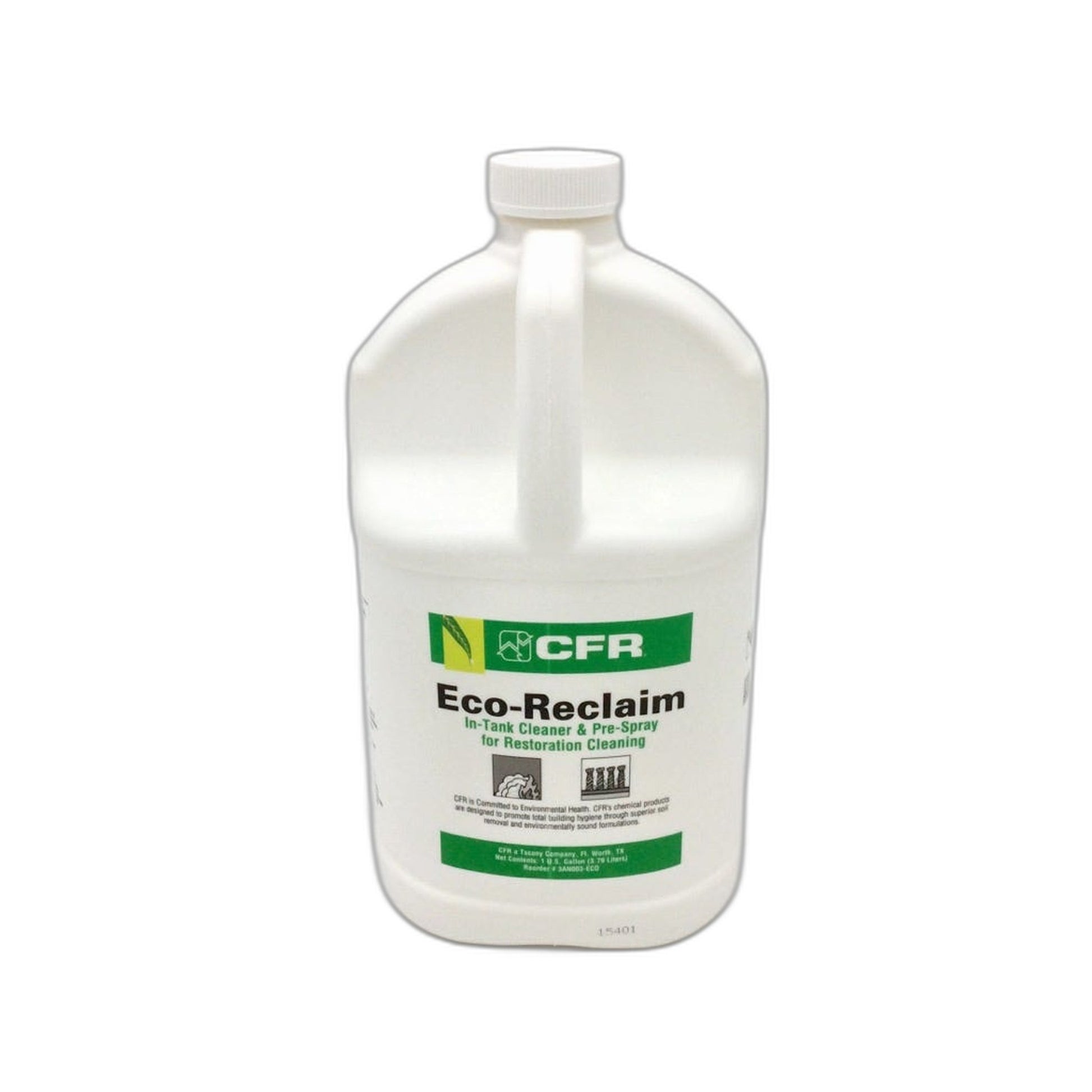 CFR ECO Reclaim Green Carpet Cleaning Solution, Case of 4 Gallons