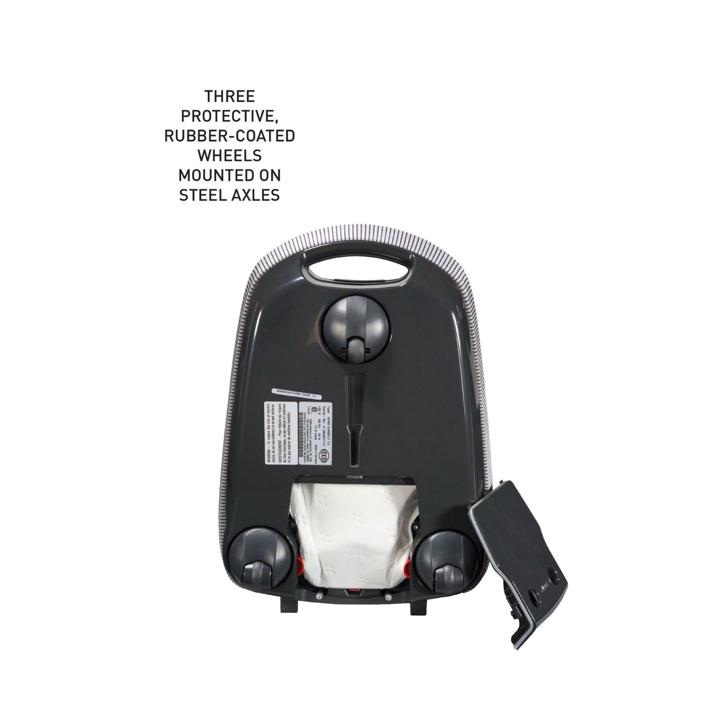 SEBO AIRBELT E3 Premium Canister Vacuum with ET-1 Power Head and Parquet Brush (Mint)
