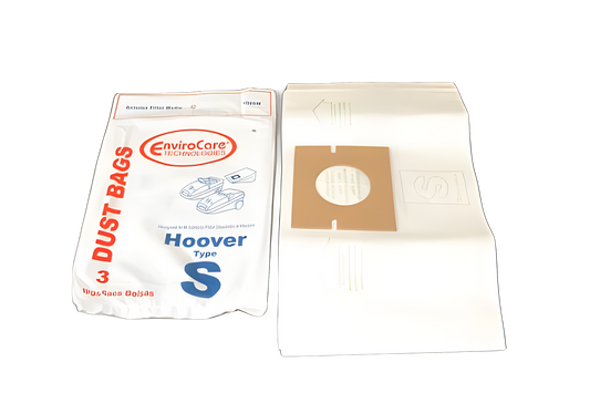 EnviroCare 109SW Hoover Type S Paper Bags, 3 Pack