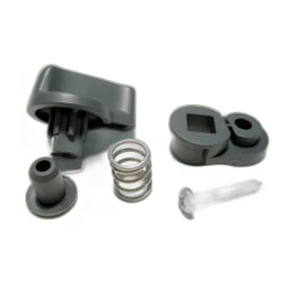 SEBO Handle Catch with Hardware for the 370 COMFORT and ELECTRONIC 370 — Dark Gray