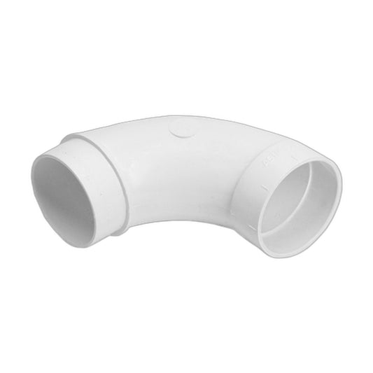 90 Degree Spigot PVC Central Vacuum Connector