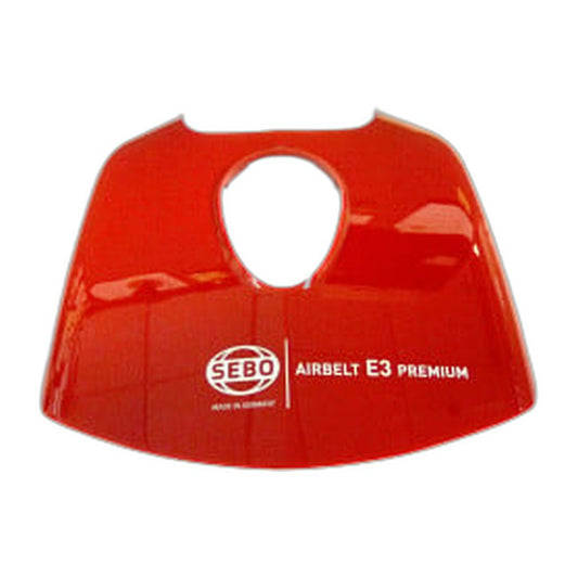SEBO Filter Cover for AIRBELT E3 Premium — Red