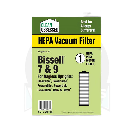 Clean Obsessed Bissell Style 7 & 9 HEPA Filter Replacement