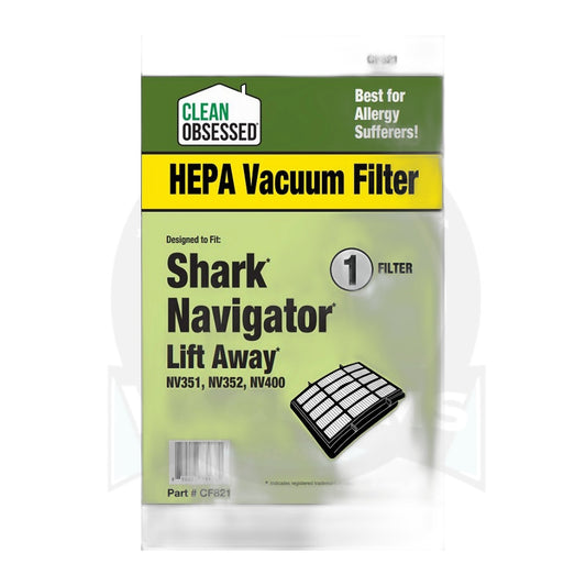 HEPA Filter for Shark Navigator Lift-Away NV350 NV360 NV370 NV400
