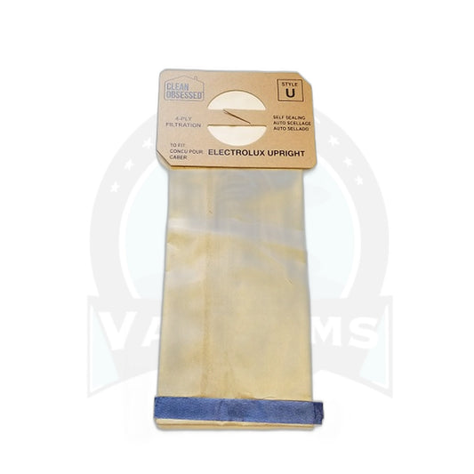 Lux Upright 4-Ply Paper Vacuum Bags, Box of 100