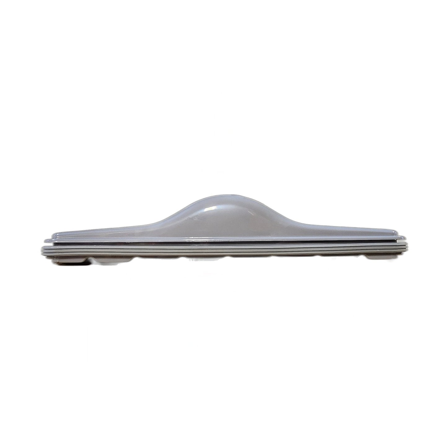 Universal 1-1/2" Commercial Carpet Rug Tool, Grey Scallop Base 13-1/4"