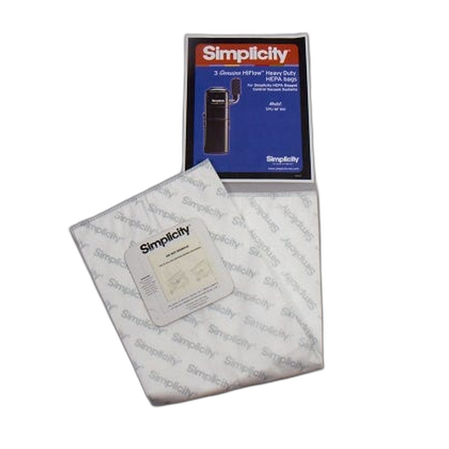 Simplicity Heavy Duty HEPA Central Vacuum Bags, 3-Pack
