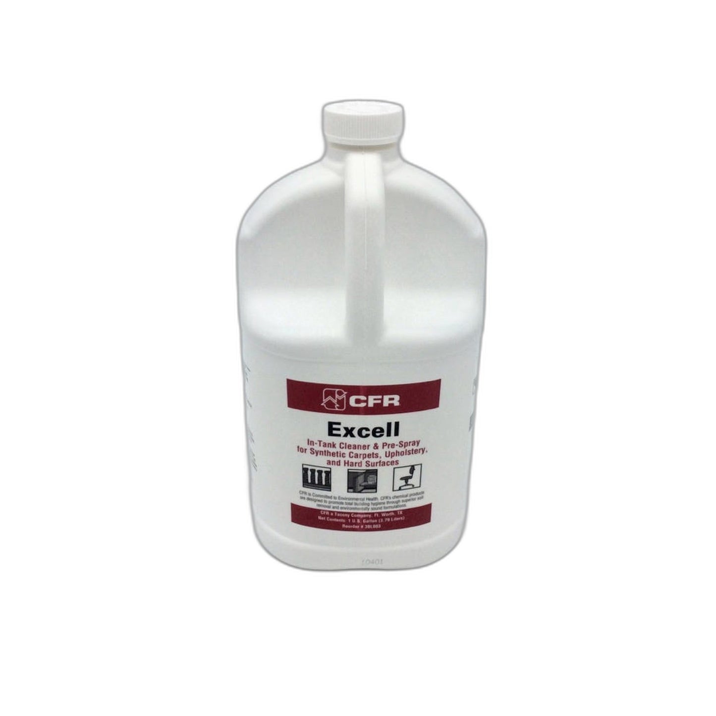 CFR Excell Carpet Cleaning Solution, Case of 4 Gallons