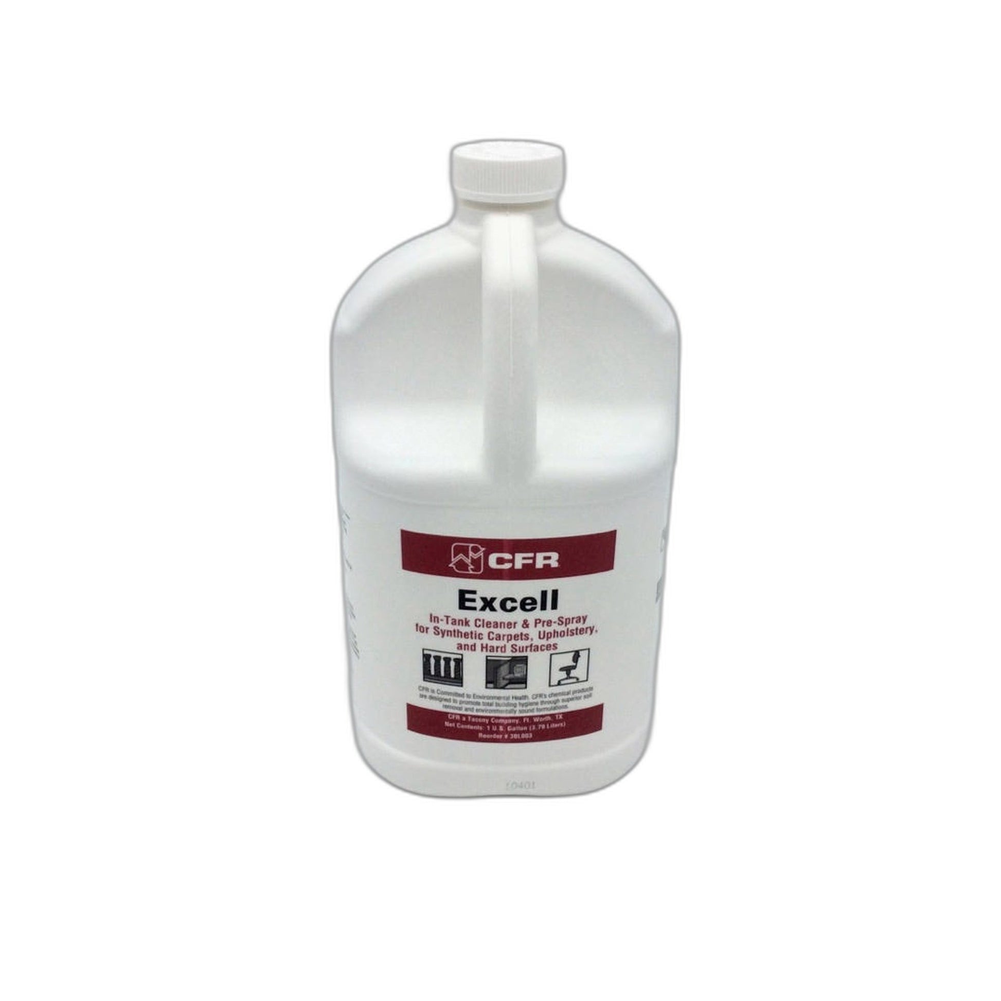 CFR Excell Carpet Cleaning Solution, Case of 4 Gallons