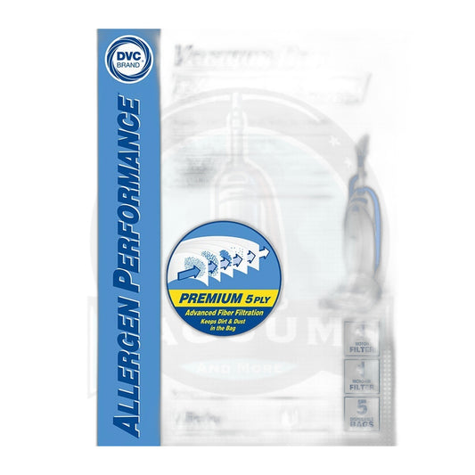 Miele Type U Synthetic Vacuum Bags + 2 Filters for S7 Series Uprights