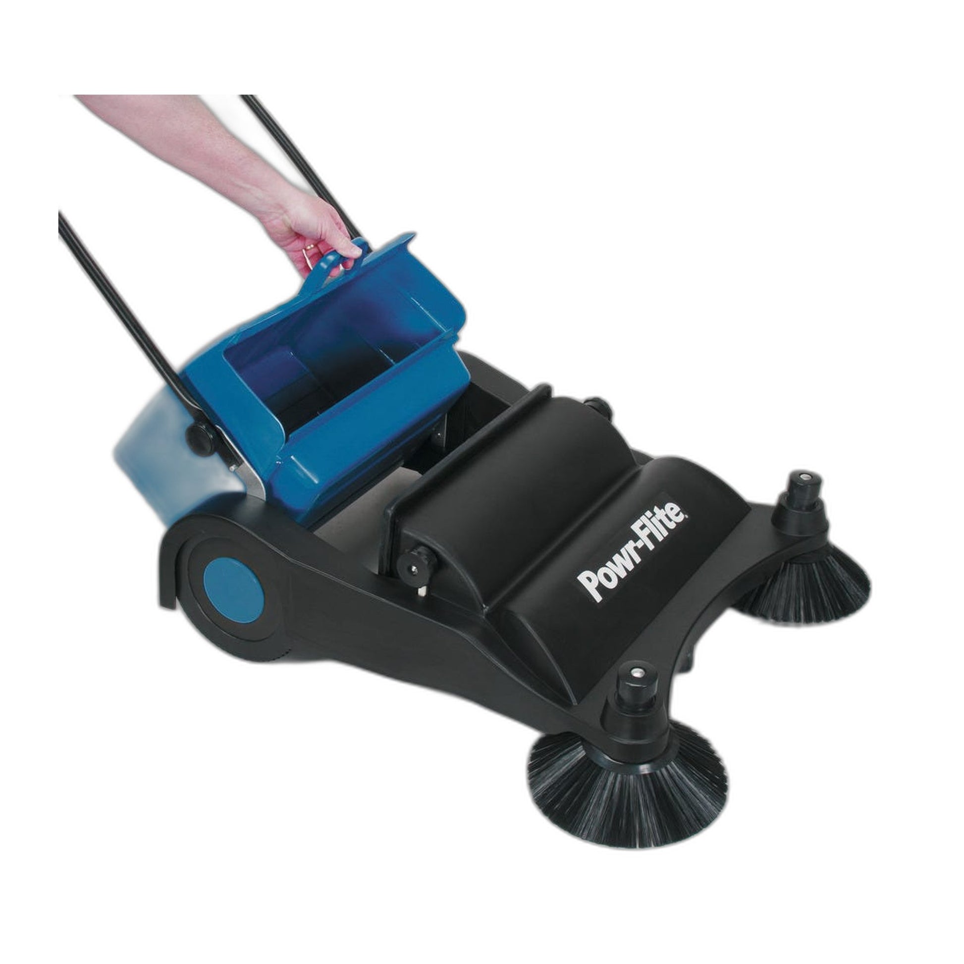 Powr-Flite PS320 Manual Push Sweeper, 32 in.
