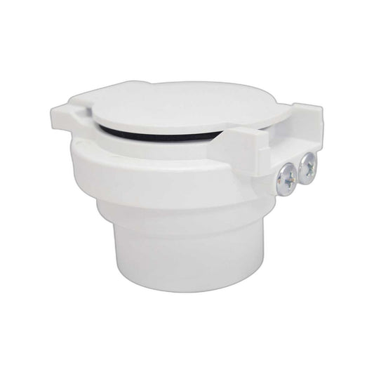 Utility Inlet with 24V Contact, White