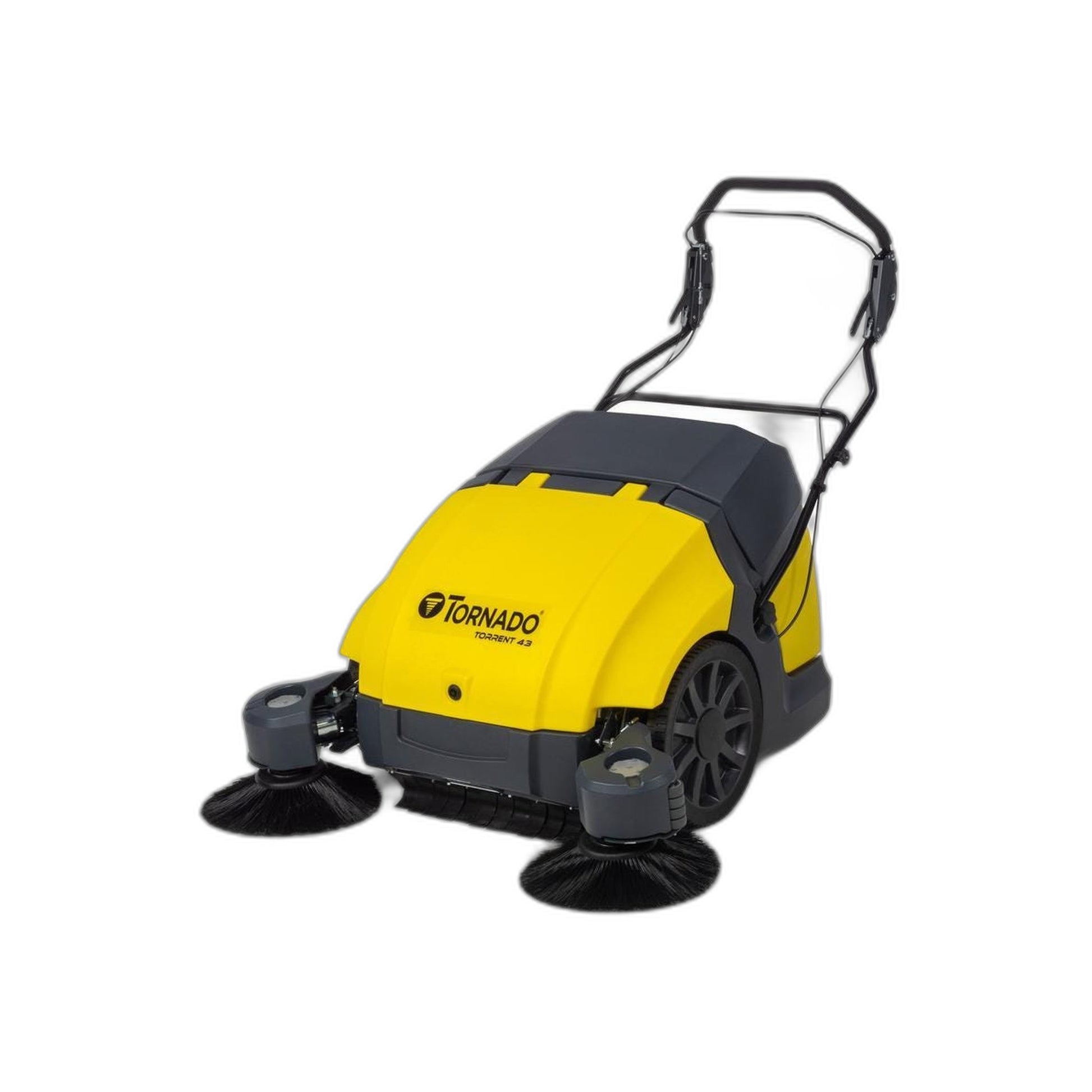 Tornado Torrent 43 in. Battery Sweeper with Batteries