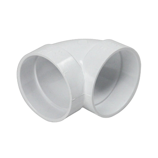 Special Short 90 Fitting for 2x3 Inch Walls